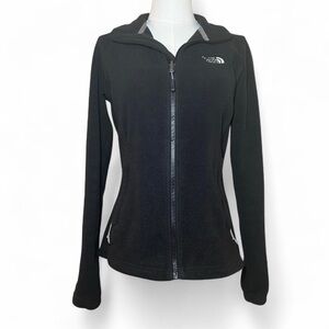 The North Face Coat Black Jacket with Stand-Up Collar